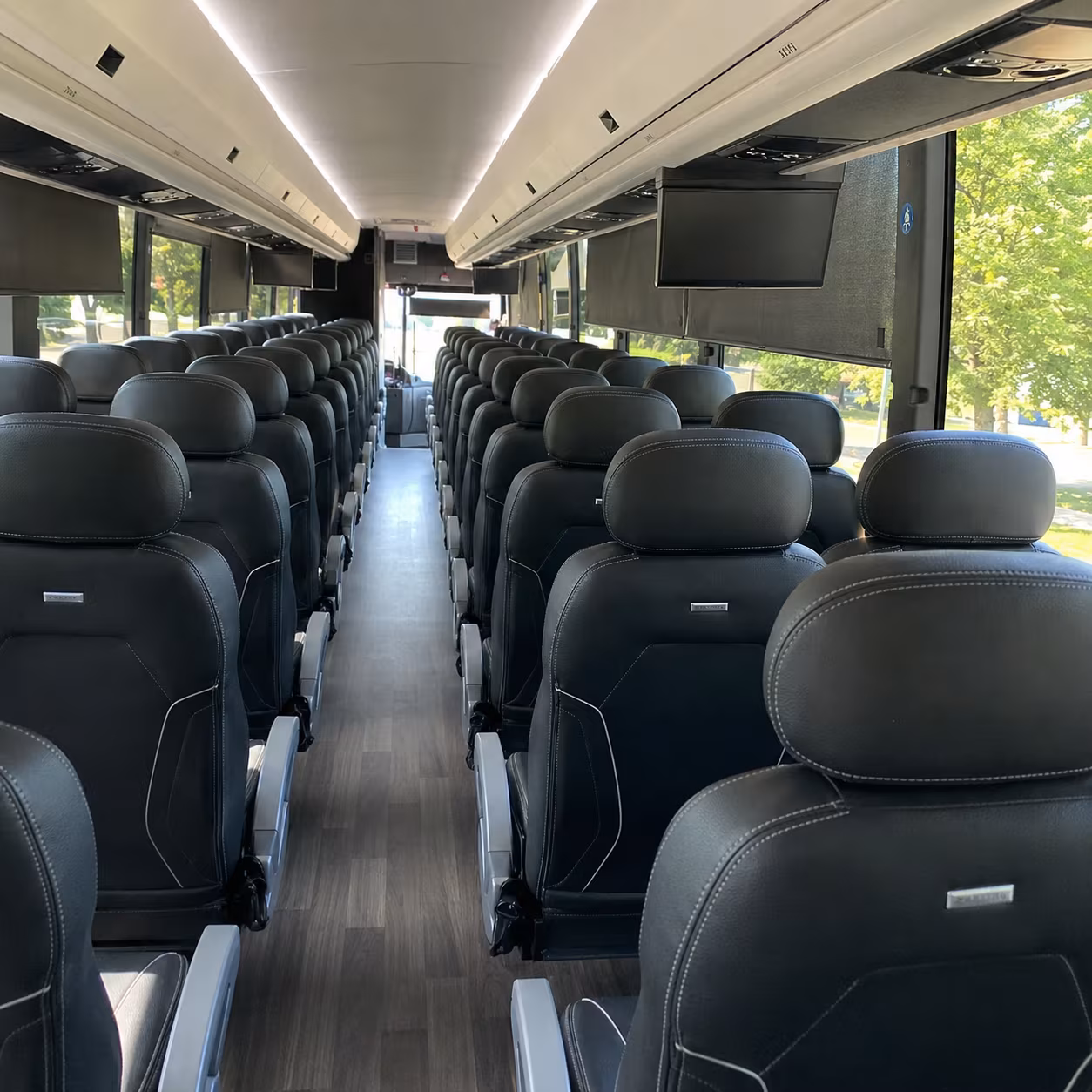 flower mound employee transportation onboard seating