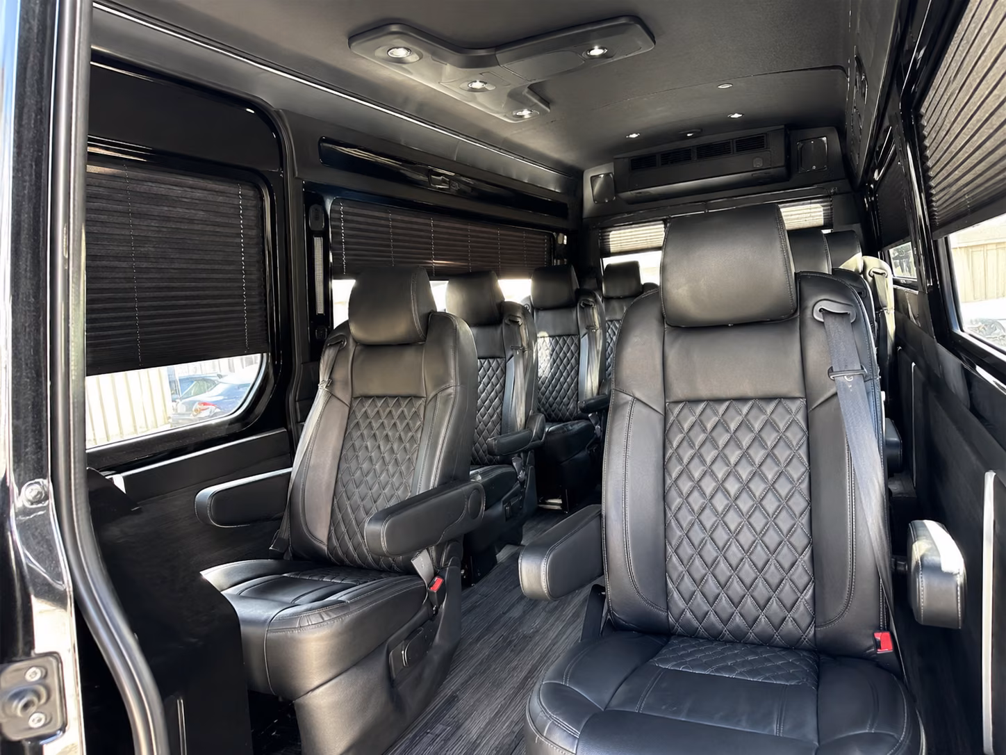 flower mound school event transportation onboard seating