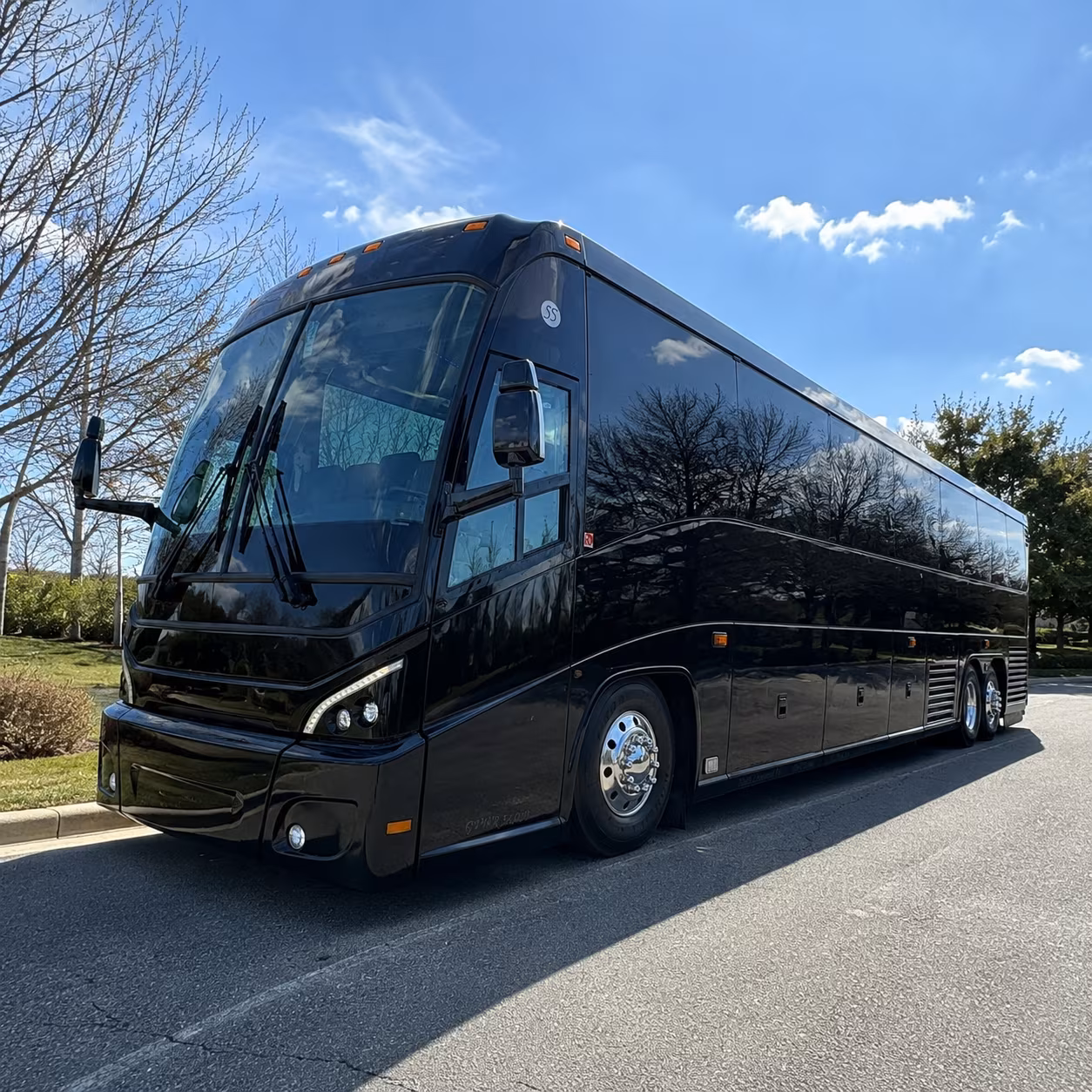 flower mound sporting event transportation onboard seating